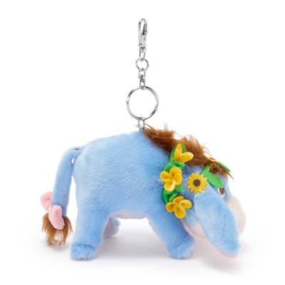 Porte-cl&eacute;s peluche Bourriquet floral et estival en &eacute;dition sp&eacute;ciale, 10&nbsp;cm