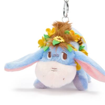 Porte-cl&eacute;s peluche Bourriquet floral et estival en &eacute;dition sp&eacute;ciale, 10&nbsp;cm
