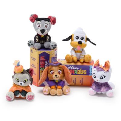 Peluche sorpresa lanzamiento limitado, Disney Wishables Shimmer, serie Halloween (12&nbsp;cm)