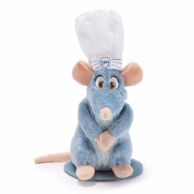 Peluche im&aacute;n hombro Chef Remy, Ratatouille (13&nbsp;cm)