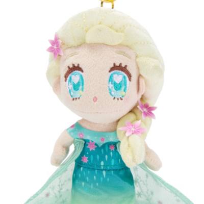 Llavero peluche Elsa, Frozen, Disney Store Jap&oacute;n (15&nbsp;cm)