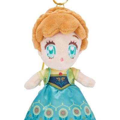 Disney Store Japan - Die Eisk&ouml;nigin - V&ouml;llig unverfroren - Anna - Kuschelpuppen-Schl&uuml;sselanh&auml;nger - 15 cm