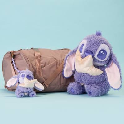 Portachiavi con peluche Stitch, Lilo e Stitch, 12 cm