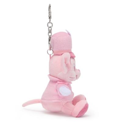 Dumbo - Timotheus - Rosafarbener Kuscheltier-Schl&uuml;sselanh&auml;nger - 8 cm