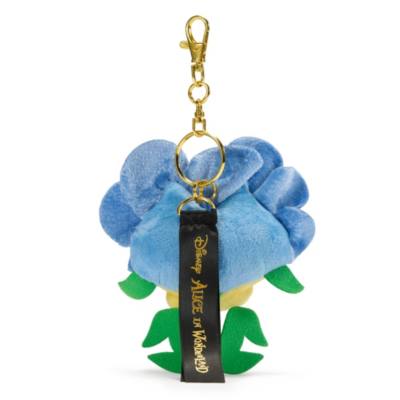Disney Store Japon Porte-cl&eacute;s peluche Fleurs chantantes, Alice au Pays des Merveilles, 8&nbsp;cm