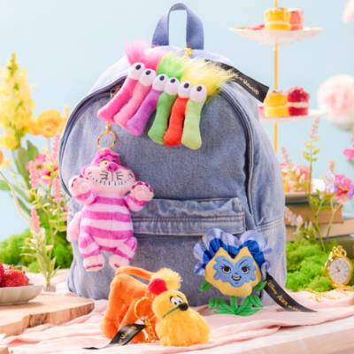 Disney Store Japon Porte-cl&eacute;s peluche Chien-Brosse, Alice au Pays des Merveilles, 10&nbsp;cm