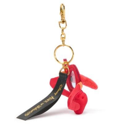 Disney Store Japon Porte-cl&eacute;s peluche Oiseau &agrave; lunettes, Alice au Pays des Merveilles, 15&nbsp;cm