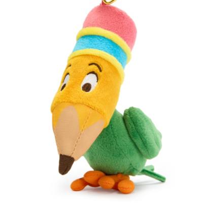 Disney Store Japon Porte-cl&eacute;s peluche Oiseau-crayon, Alice au Pays des Merveilles, 11&nbsp;cm