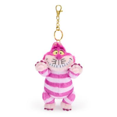 Disney Store Japan Cheshire Cat Soft Toy Keyring, Alice in Wonderland - 16cm
