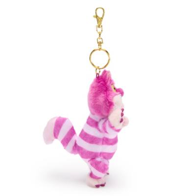 Disney Store Japan Cheshire Cat Soft Toy Keyring, Alice in Wonderland - 16cm