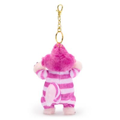 Disney Store Japan Cheshire Cat Soft Toy Keyring, Alice in Wonderland - 16cm
