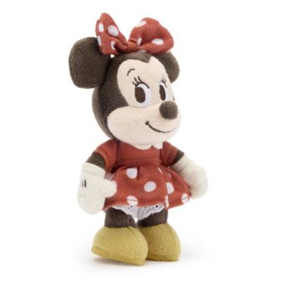 Disney Store Japan Minnie Mouse stanDs Soft Toy &ndash; 13cm