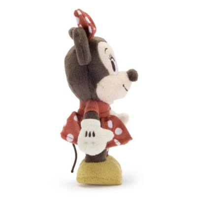 Disney Store Japan Minnie Mouse stanDs Soft Toy &ndash; 13cm