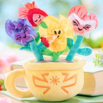 Alice in Wonderland Blooms by Disney Store Soft Toy Flower Teacup - 20cm