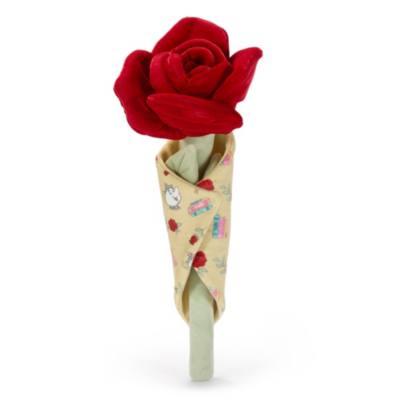 Beauty and the Beast Blooms by Disney Store Soft Toy Rose - 40cm