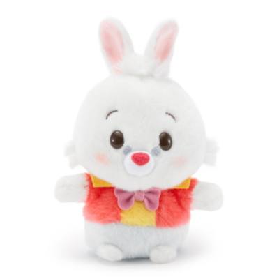 Disney Store Japan - Alice im Wunderland - Wei&szlig;es Kaninchen - Urupocha-Chan - Mini-Kuscheltier - 13 cm