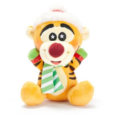 Disney Wishables Winnie the Pooh Holiday Mystery Small Soft Toy - 12cm