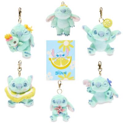 Portachiavi con peluche a sorpresa Stitch Disney Store Shanghai, Lilo e Stitch, 10 cm