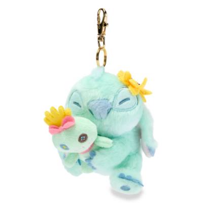 Portachiavi con peluche a sorpresa Stitch Disney Store Shanghai, Lilo e Stitch, 10 cm