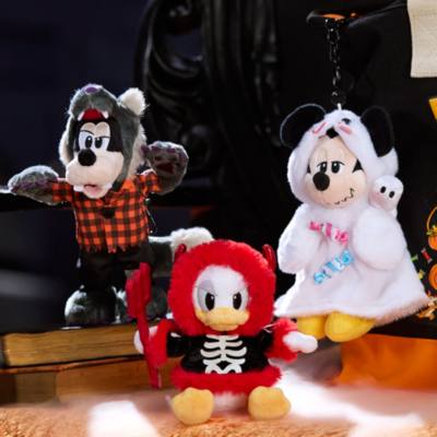 Micky Maus - Halloween - Kuscheltier-Schl&uuml;sselanh&auml;nger - 16 cm