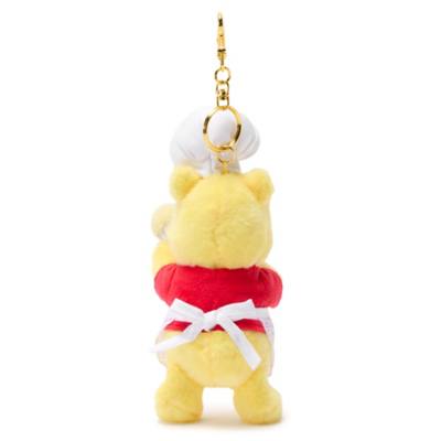 Peluche portachiavi Winnie the Pooh chef, 18 cm