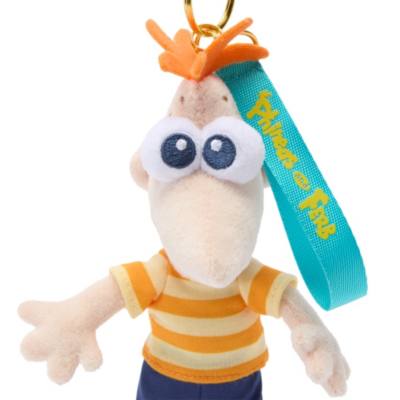 Disney Store Japon Breloque de sac en peluche Phin&eacute;as Flynn, Phin&eacute;as et Ferb, 20,5&nbsp;cm