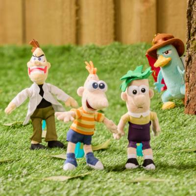 Disney Store Japon Breloque de sac en peluche Phin&eacute;as Flynn, Phin&eacute;as et Ferb, 20,5&nbsp;cm