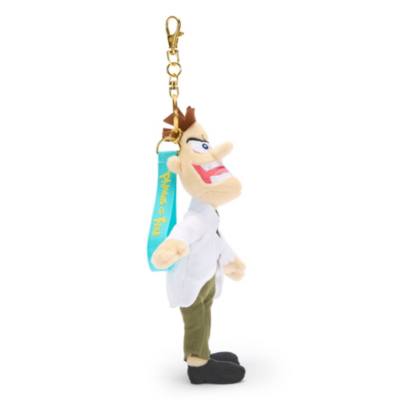 Disney Store Japon Breloque de sac en peluche Dr. Heinz Doofenshmirtz, Phin&eacute;as et Ferb, 20,5&nbsp;cm