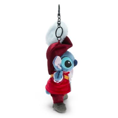 Disney Store Japan Stitch as Captain Hook Soft Toy Bag Charm, Disney Villains, Peter Pan - 15cm