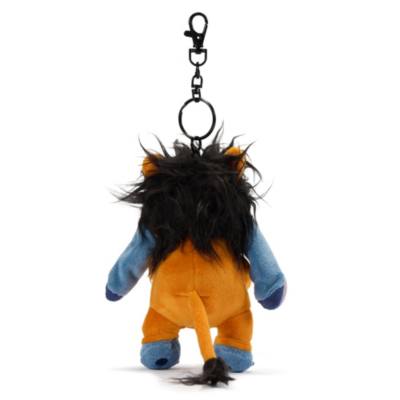 Disney Store Japan Stitch as Scar Soft Toy Bag Charm, Disney Villains, The Lion King - 15cm