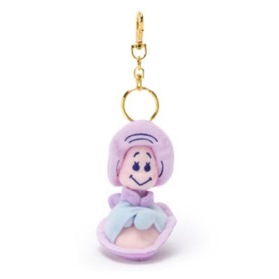 Llavero peluche Beb&eacute; ostra sonriente, Alicia en el Pa&iacute;s de las Maravillas, Disney Store Jap&oacute;n (9&nbsp;cm)