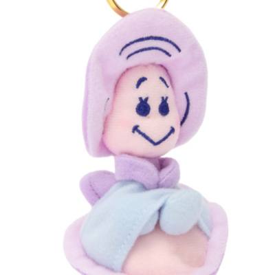 Llavero peluche Beb&eacute; ostra sonriente, Alicia en el Pa&iacute;s de las Maravillas, Disney Store Jap&oacute;n (9&nbsp;cm)