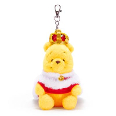 King Winnie the Pooh Soft Toy Keyring - 12cm