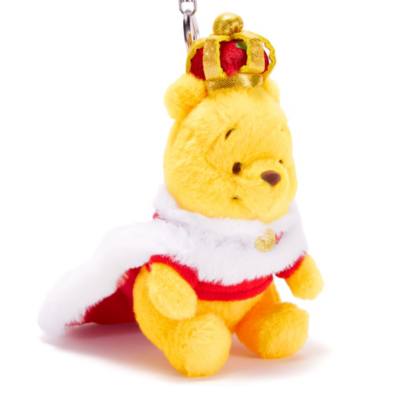 King Winnie the Pooh Soft Toy Keyring - 12cm