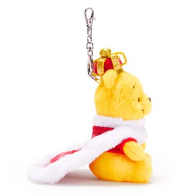 King Winnie the Pooh Soft Toy Keyring - 12cm