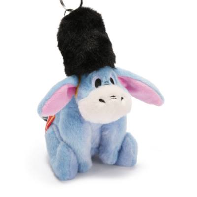 Eeyore Guardsman Soft Toy Keyring - 15cm