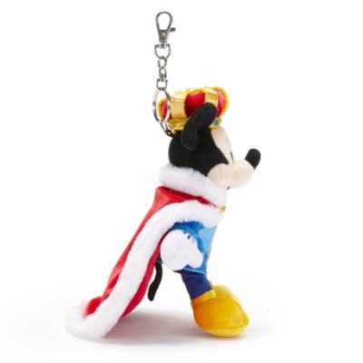King Mickey Mouse Soft Toy Keyring - 21cm