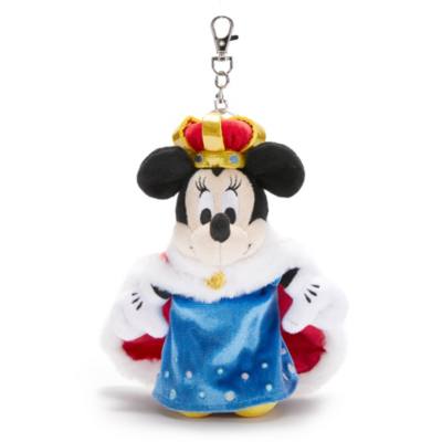 Queen Minnie Mouse Soft Toy Keyring - 21cm