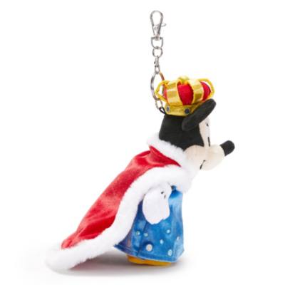 Queen Minnie Mouse Soft Toy Keyring - 21cm