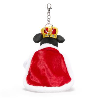 Queen Minnie Mouse Soft Toy Keyring - 21cm