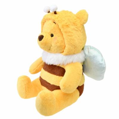 Disney Store Japon Grande Peluche Winnie l'Ourson en abeille