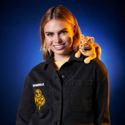 The Marvels - Goose - Magnetisches Kuscheltier f&uuml;r die Schulter