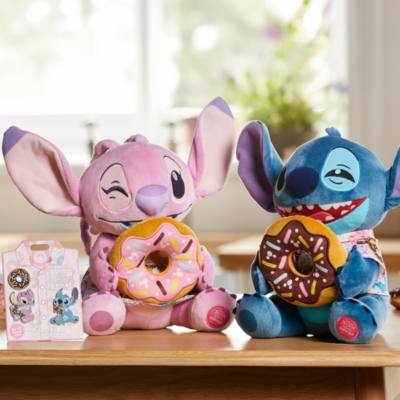 Stitch Attacks Snacks Doughnut Pin Set and Soft Toy Collection, 6 of 12