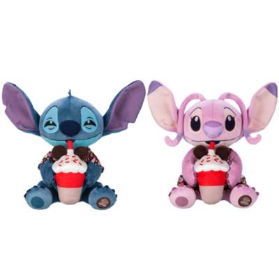 Ensemble de peluches Soda &agrave; la glace Stitch et Angel Stitch Attacks Snacks