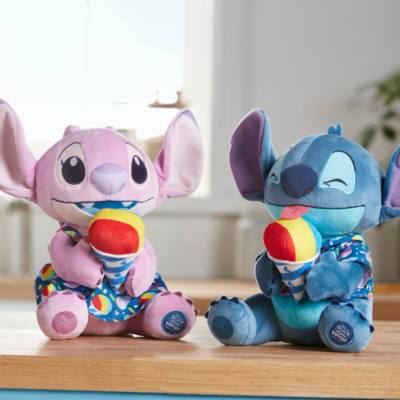 Ensemble de peluches Glace pil&eacute;e Stitch et Angel, Stitch Attacks Snacks