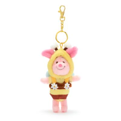 Disney Store Japan Piglet as Bee Small Soft Toy Keyring