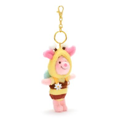 Disney Store Japan Piglet as Bee Small Soft Toy Keyring