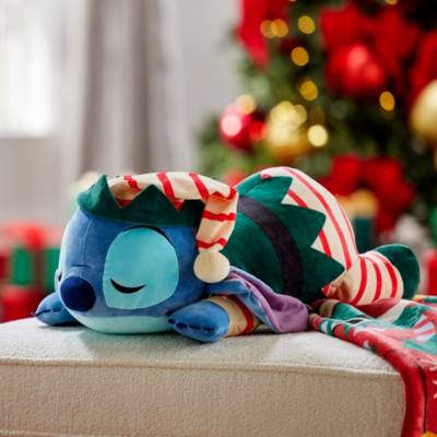 Cuddleez - Lilo & Stitch - Stitch - Weihnachtliches Kuscheltier