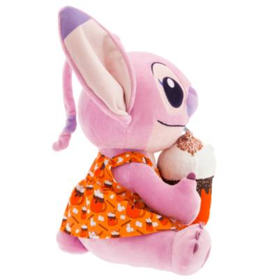 Stitch Attacks Snacks - Angel - Hei&szlig;e Schokolade - Kuscheltier in limitierter Auflage - 12 von 12 - 33 cm