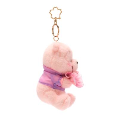 Disney Store Japan Winnie the Pooh Sakura Small Soft Toy Keyring - 16cm